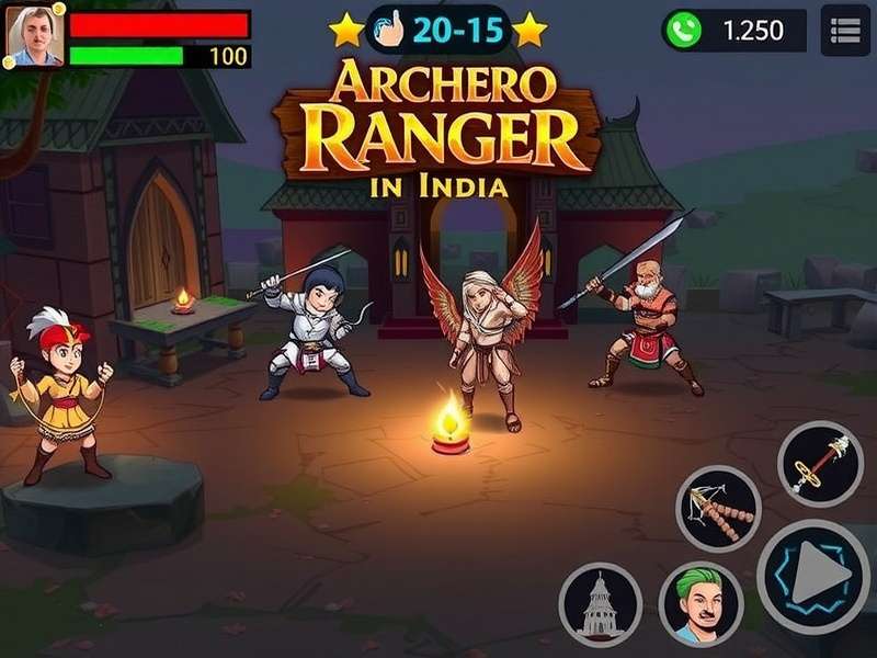 Archero Ranger In India gameplay screenshot